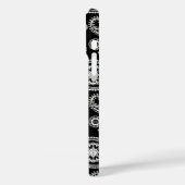 Paisley-patroon, zwart en wit Case-Mate iPhone case (Achterkant / Links)