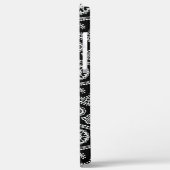 Paisley-patroon, zwart en wit Case-Mate iPhone case (Achterkant / Links)