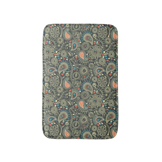 Paisley Pattern 3 Badmat (Voorkant Verticaal)