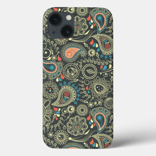 Paisley Pattern 3 Case-Mate iPhone Case (Achterkant)