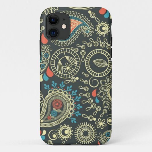Paisley Pattern 3 Case-Mate iPhone Case (Achterkant)