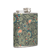 Paisley Pattern 3 Heupfles (Rechts)