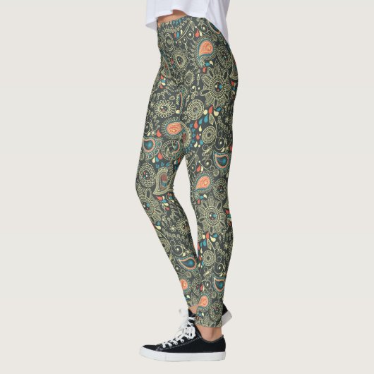Paisley Pattern 3 Leggings (Links)
