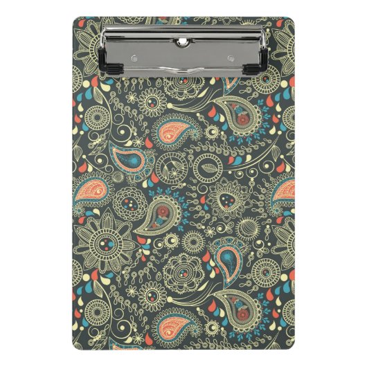 Paisley Pattern 3 Mini Klembord (Voorkant)