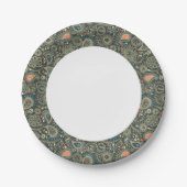 Paisley Pattern 3 Papieren Bordje (Voorkant)