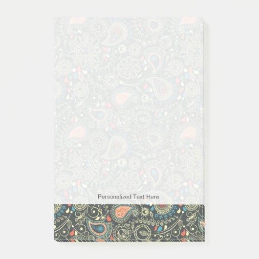 Paisley Pattern 3 Post-it® Notes (Voorkant)