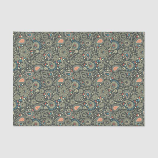 Paisley Pattern 3 Tissuepapier (Voorkant)