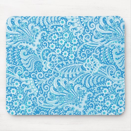 Paisley Pattern-5 Mousepad Muismat (Voorkant)