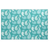 Paisley Pattern Blauwgroen Blue Turquoise Stof (Fat Quarter)