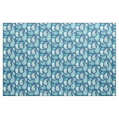 Paisley Pattern Blauwgroen Blue Turquoise Stof (Yard (91,4 cm))