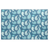 Paisley Pattern Blauwgroen Blue Turquoise Stof (Fat Quarter)
