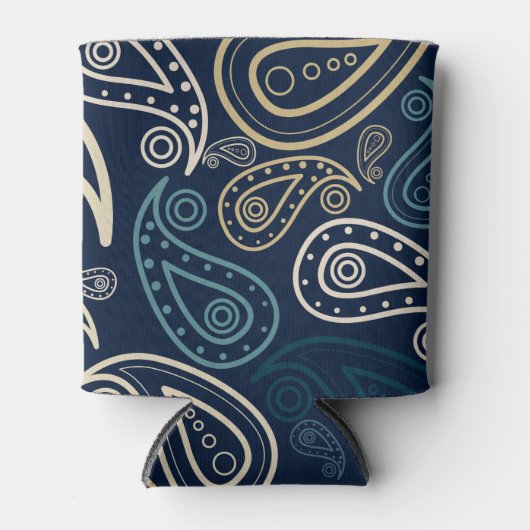 Paisley Pattern Blikjeskoeler (Voorkant)