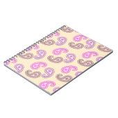 Paisley Pattern Boho-Notitieboek Notitieboek (Linkerzijde)