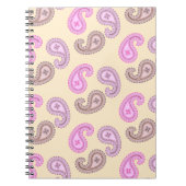 Paisley Pattern Boho-Notitieboek Notitieboek (Voorkant)
