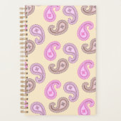 Paisley Pattern Boho Small Size Planner (Voorkant)