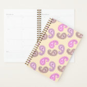Paisley Pattern Boho Small Size Planner (Display)