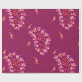 Paisley Pattern Cadeaupapier (Vlak)