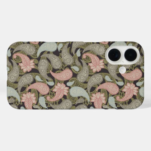 Paisley Pattern Case-Mate iPhone Case (Achterkant (horizontaal))
