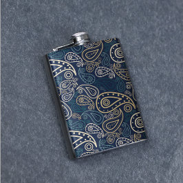 Paisley Pattern Heupfles