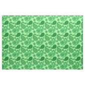 Paisley Pattern, Jade and Emerald Green Stof (Fat Quarter)