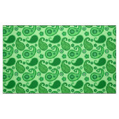 Paisley Pattern, Jade and Emerald Green Stof (Fat Quarter)