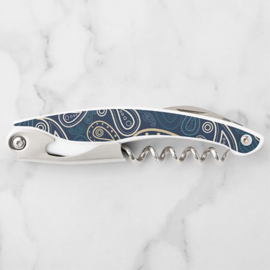 Paisley Pattern Kurkentrekker (Voorkant)