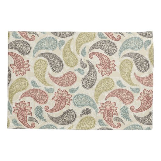 Paisley Pattern Kussensloop (Achterkant)