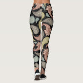 Paisley Pattern  Leggings (Achterkant)