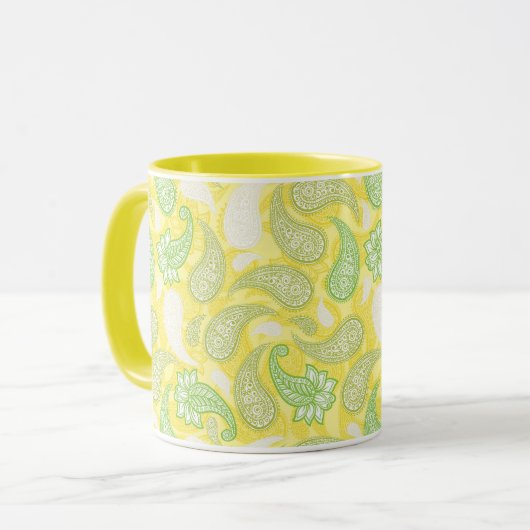 Paisley Pattern Mok (Voorkant links)