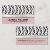 Paisley Pattern | Pearls Visitekaartje (Voorkant / Achterkant)