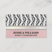 Paisley Pattern | Pearls Visitekaartje (Voorkant)