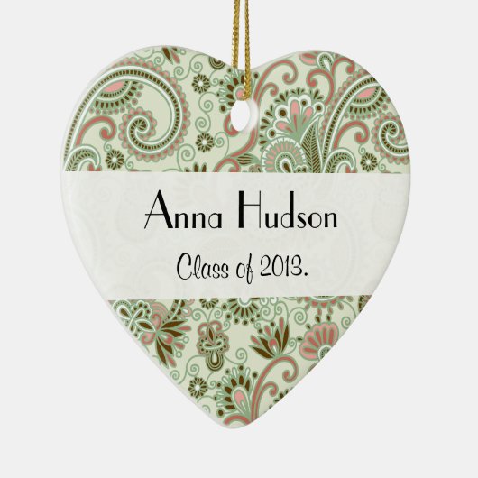 Paisley Pattern, Persian Paisley, Afstuderen Keramisch Ornament (Rechts)