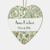 Paisley Pattern, Persian Paisley, Afstuderen Keramisch Ornament (Links)