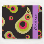 Paisley Pattern, Persian Paisley, Boteh, Jouw naam Muismat (Voorkant)