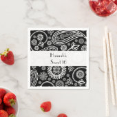 Paisley Pattern, Persian Paisley, Boteh, Sweet 16 Servetten (Insitu)