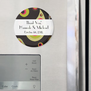 Paisley Pattern, Persian Paisley, Boteh, Wedding Magneet