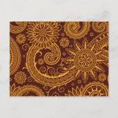 Paisley Pattern, Persian Paisley, Oriental Paisley Briefkaart (Voorkant)