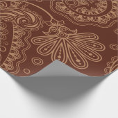 Paisley Pattern, Persian Paisley, Oriental Paisley Cadeaupapier (Hoek)