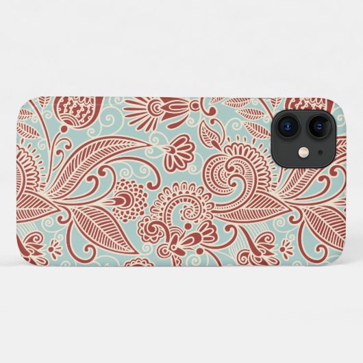 Paisley Pattern, Persian Paisley, Oriental Paisley Case-Mate iPhone Case (Achterkant (horizontaal))