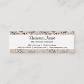 Paisley Pattern, Persian Paisley, Oriental Paisley Mini Visitekaartje (Voorkant)