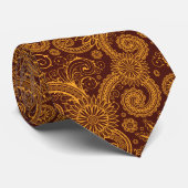 Paisley Pattern, Persian Paisley, Oriental Paisley Stropdas (Opgerold)