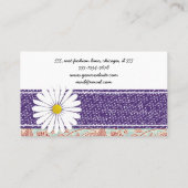 Paisley Pattern, Persian Paisley, Oriental Paisley Visitekaartje (Achterkant)