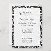 Paisley Pattern, Persian Paisley, Quinceanera Kaart (Voorkant)