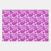Paisley Pattern, Shades of Orchid en Paars Inpakpapier Vel (Voorkant)