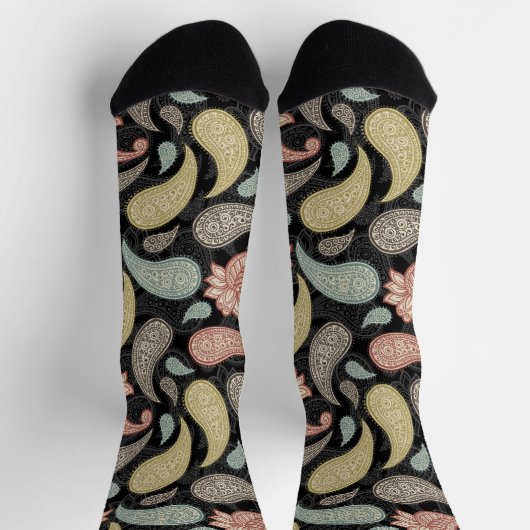 Paisley Pattern Sokken (Top)