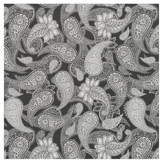 Paisley Pattern Stof (Close Up)