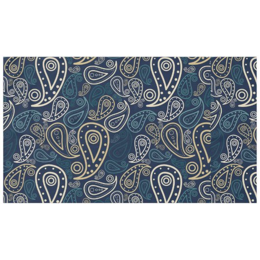 Paisley Pattern Tafelkleed (Voorkant (Horizontaal))