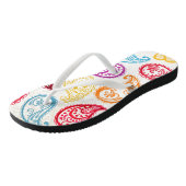 Paisley Pattern Teenslippers (Schuin)