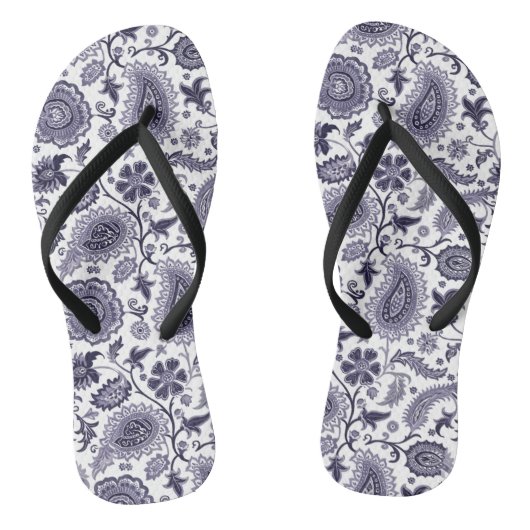 Paisley Pattern Teenslippers (Voetbed)