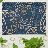 Paisley Pattern Theedoek (Gevouwen)